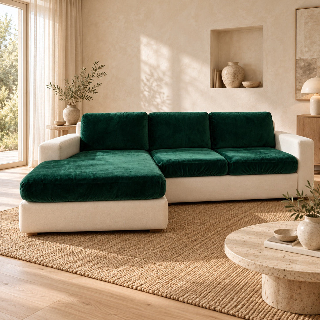 Sitzkissenbezüge fürs Sofa