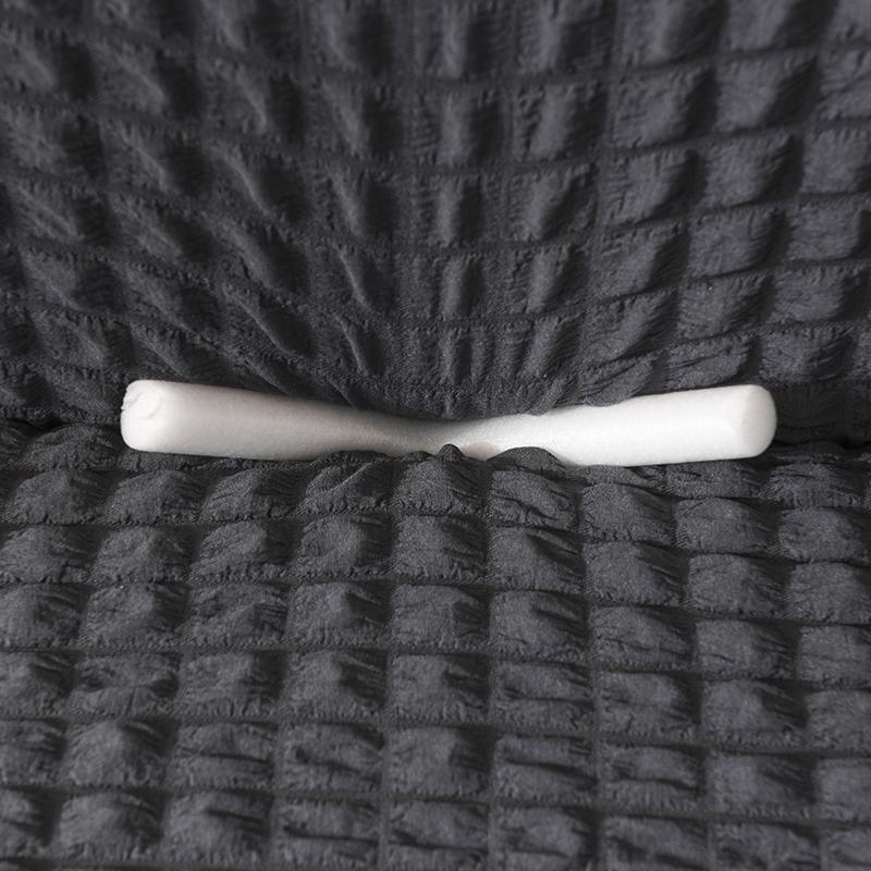 Stretch-Sofabezug mit Noppenstruktur – Anthrazitgrau – Ansicht 6