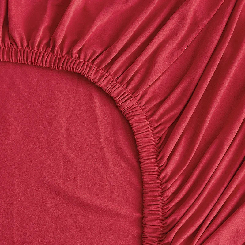 Stretch-Sofabezug – Kirschrot – Ansicht 5