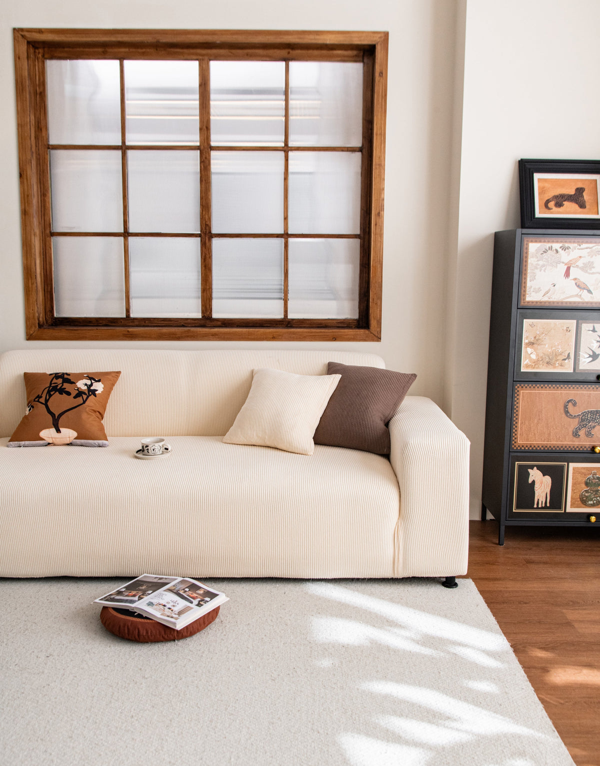 Sofabezug Cordelle – Beige – Ansicht 7