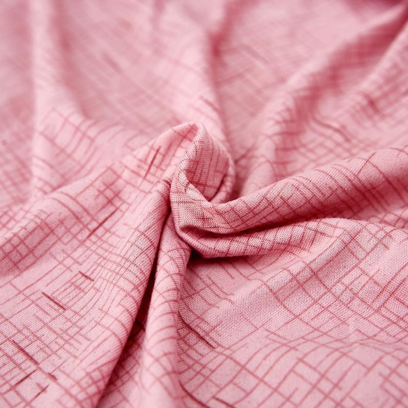 Stretch-Sofabezug mit Kreuzmuster – Rosa – Ansicht 4
