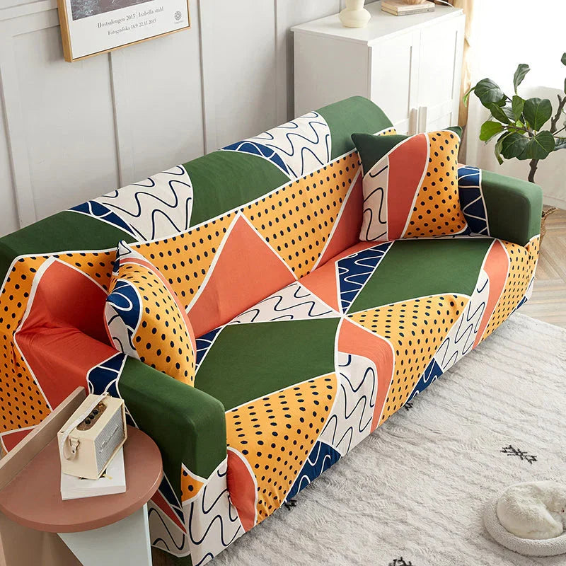 Sofabezug Geo Chic – bedruckt – Ansicht 5