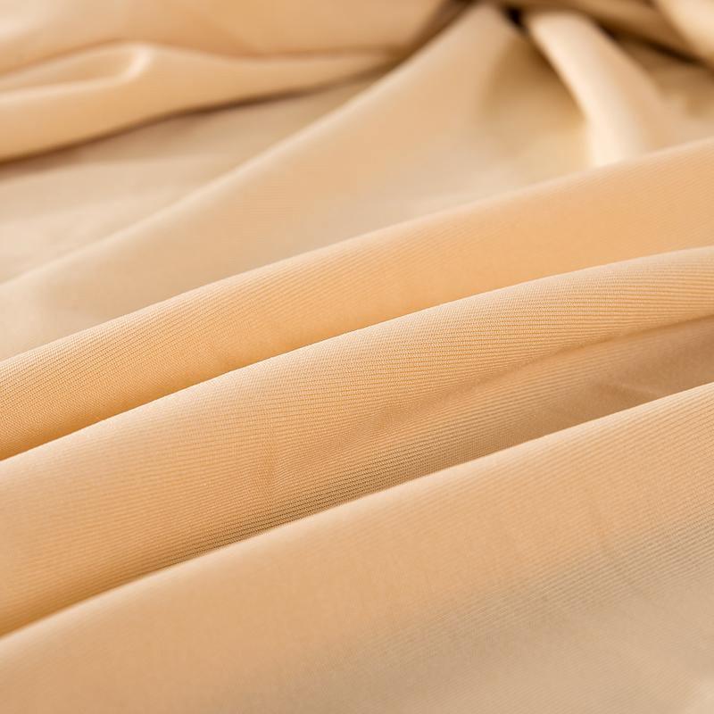 Stretch-Sofabezug – Leinenbeige – Ansicht 4