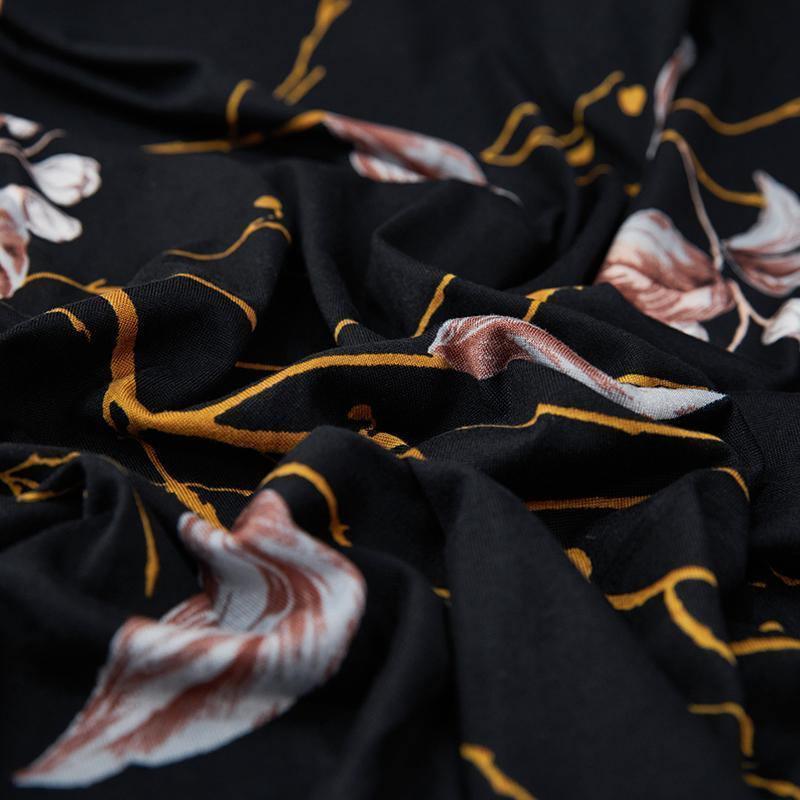 Stretch-Sofabezug mit Druckmuster – Printemps – Ansicht 2