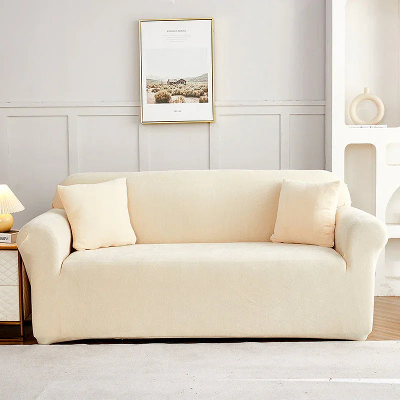 Sofabezug Luma – Beige – Ansicht 1