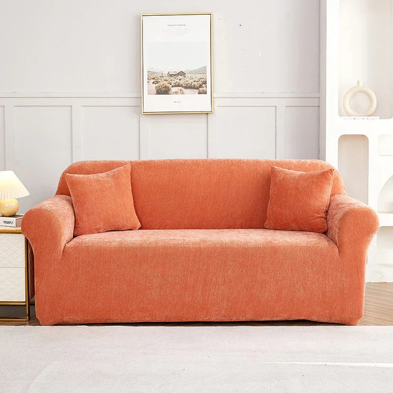 Sofabezug Luma – Orange – Ansicht 1
