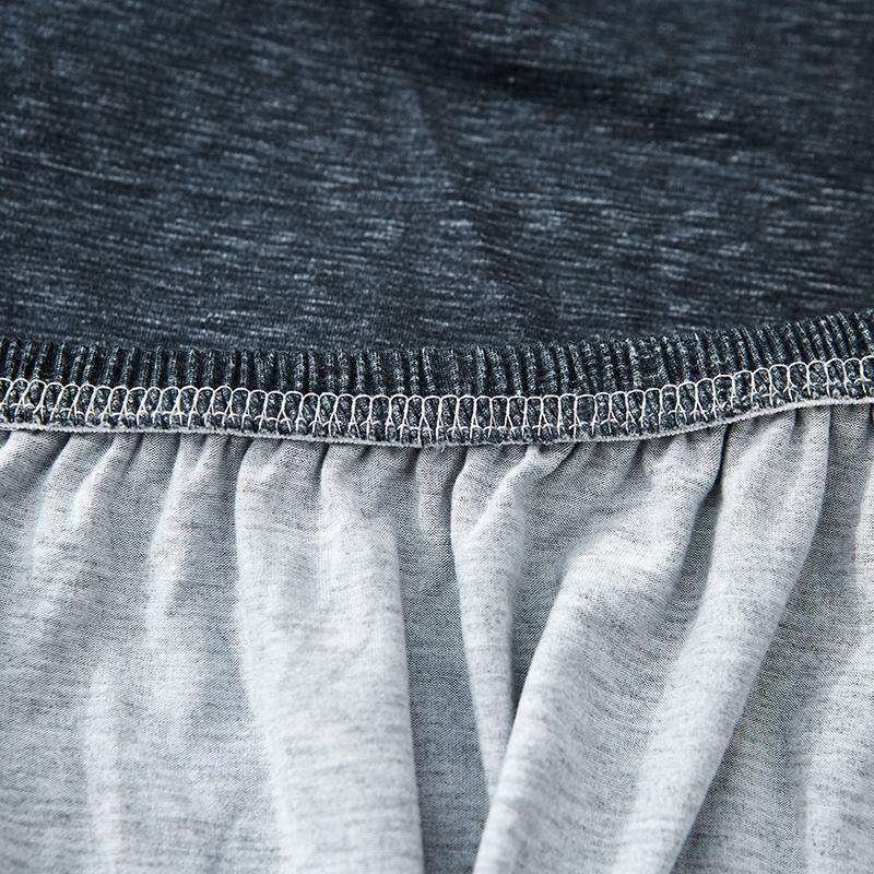Stretch-Sofabezug mit Sprenkelmuster – Anthrazitgrau – Ansicht 6