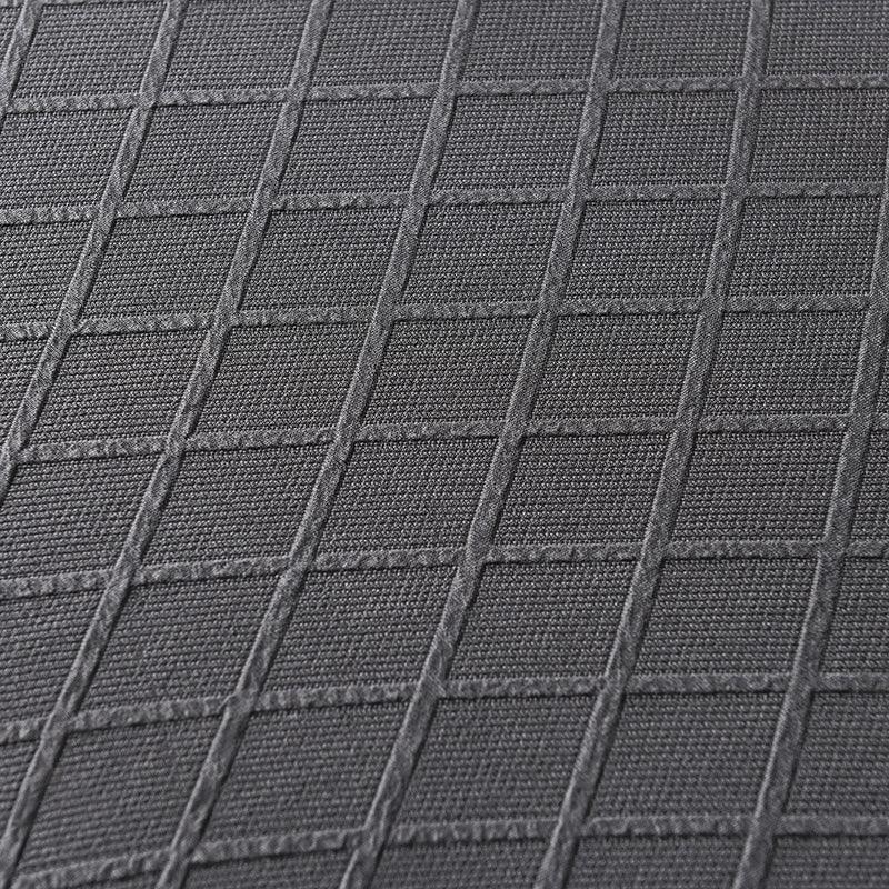 Stretch-Sofabezug mit Jacquard-Rautenmuster – Schwarz – Ansicht 6