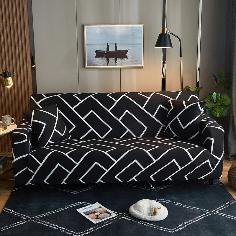 Sofabezug Zenmaze – bedruckt – Ansicht 1