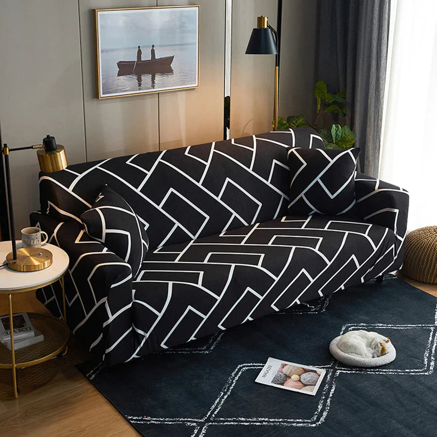 Sofabezug Zenmaze – bedruckt – Ansicht 5