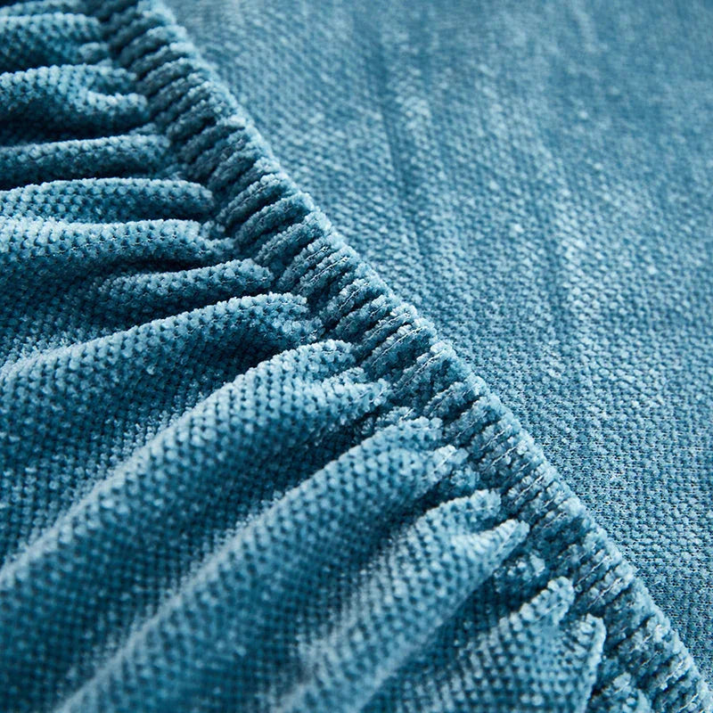 Ecksofa-Bezug Luma in L-Form – Blau – Ansicht 5