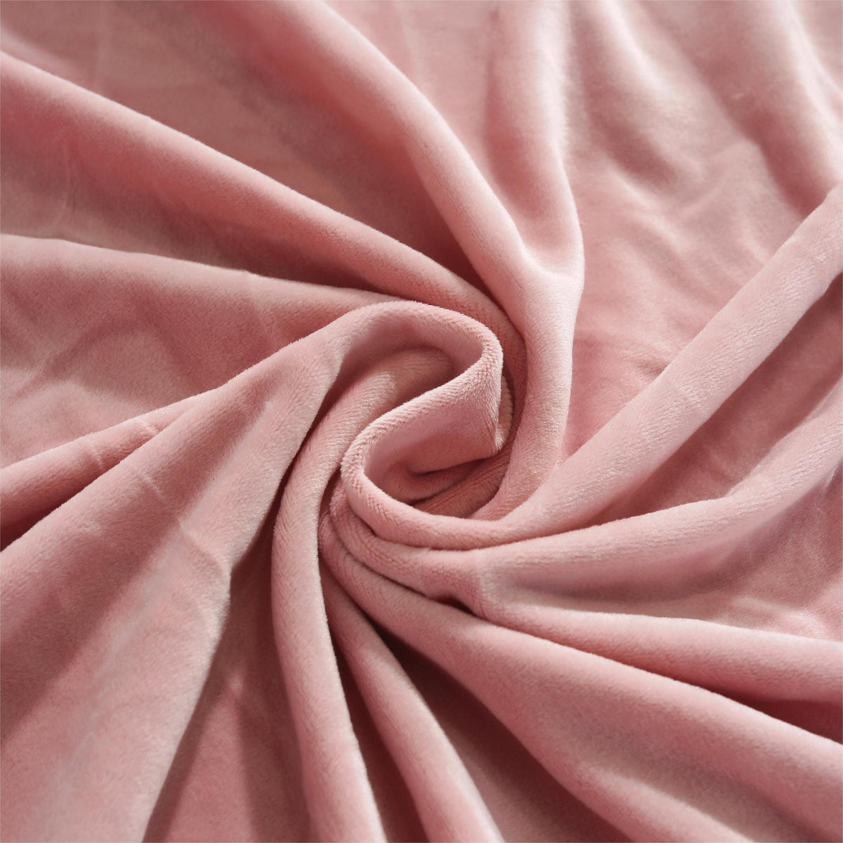 Ecksofa-Bezug aus Samt in L-Form – Rosa – Ansicht 4