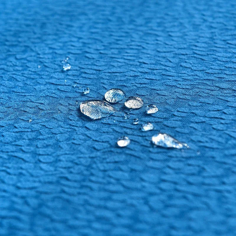 Wasserdichte Kissenhülle mit Kieselstruktur – Dunkelblau – Ansicht 2