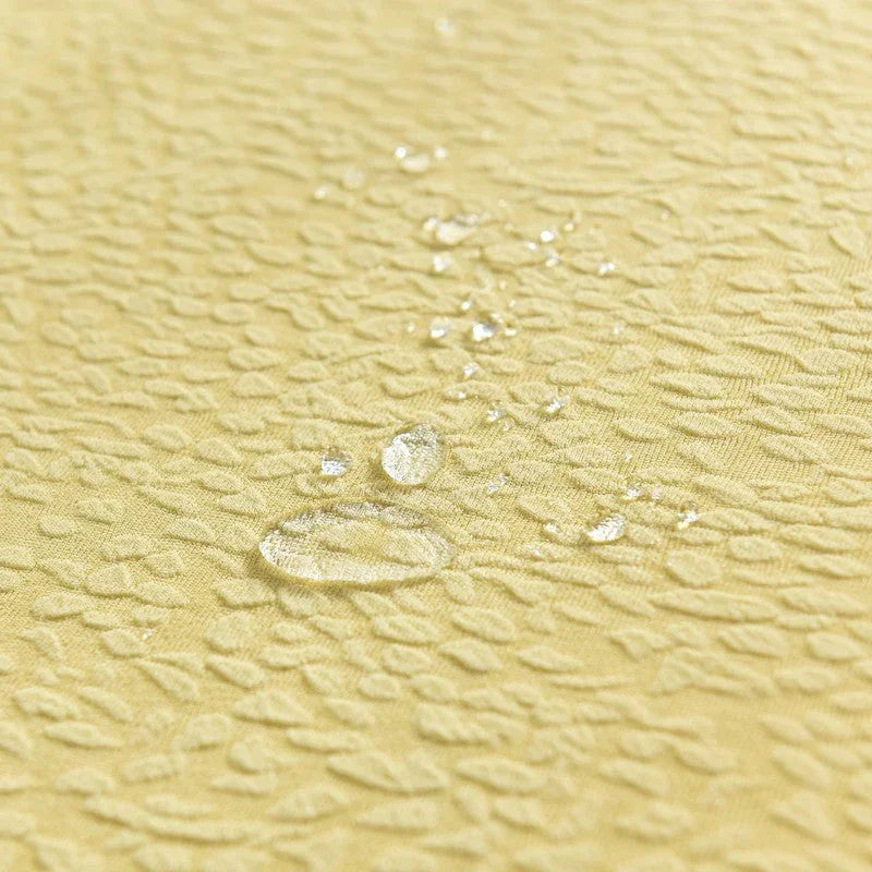 Wasserdichte Kissenhülle mit Kieselstruktur – Gelb – Ansicht 2