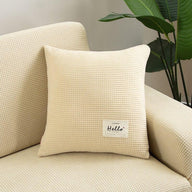 Jacquard-Kissenhülle – Creme – Ansicht 1