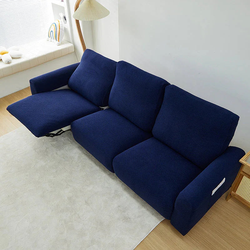 Bezug für Relaxsessel mit Flechtmuster – Dunkelblau – Ansicht 8