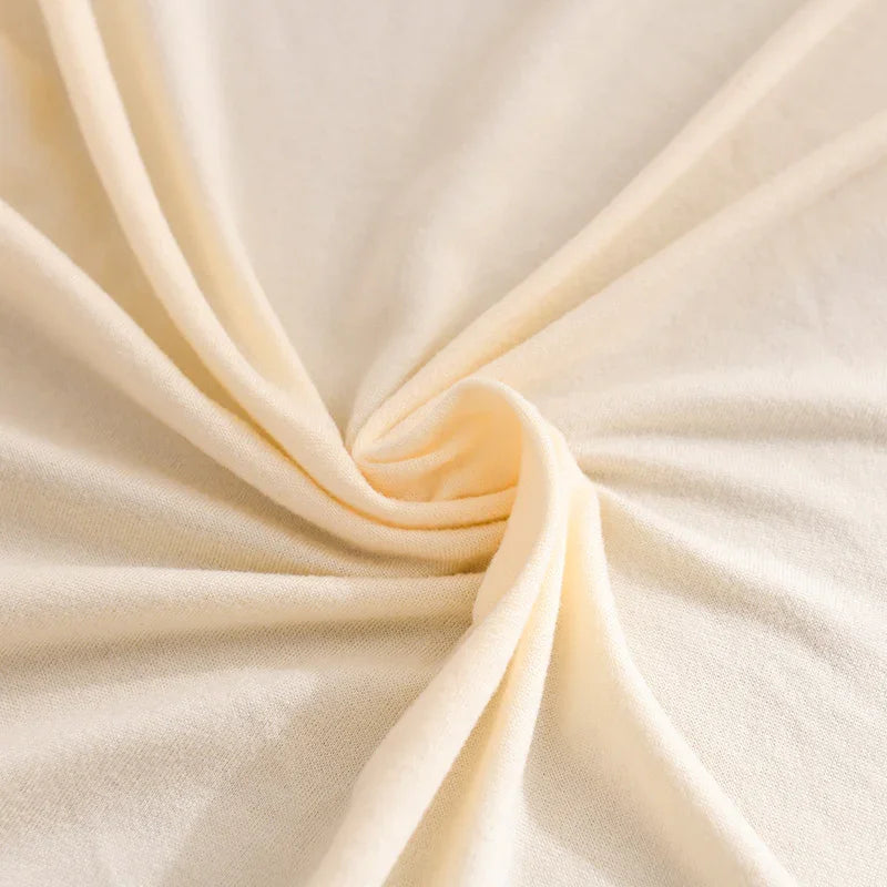 Stretch-Bezug fürs Schlafsofa – Beige – Ansicht 5