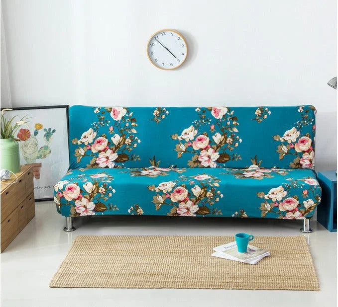 Schlafsofa-Bezug Blossom – bedruckt – Ansicht 1