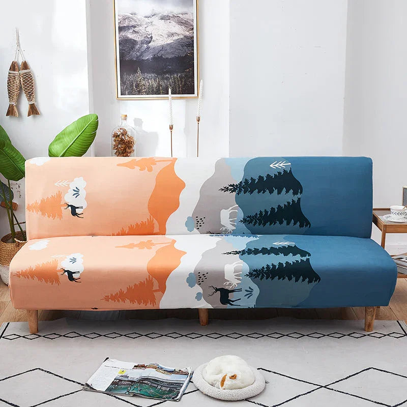Schlafsofa-Bezug Cherury – bedruckt – Ansicht 1
