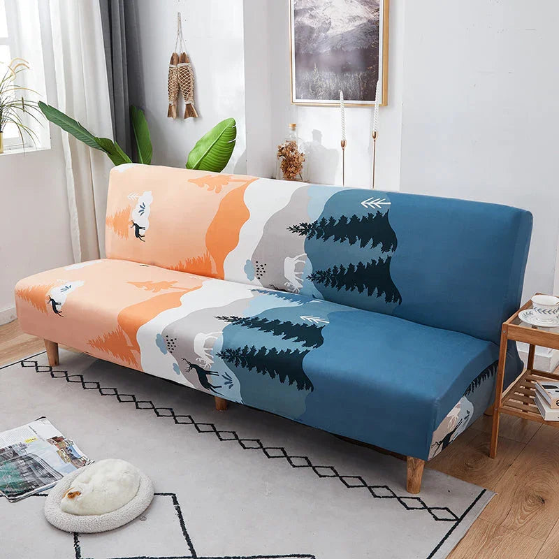 Schlafsofa-Bezug Cherury – bedruckt – Ansicht 2