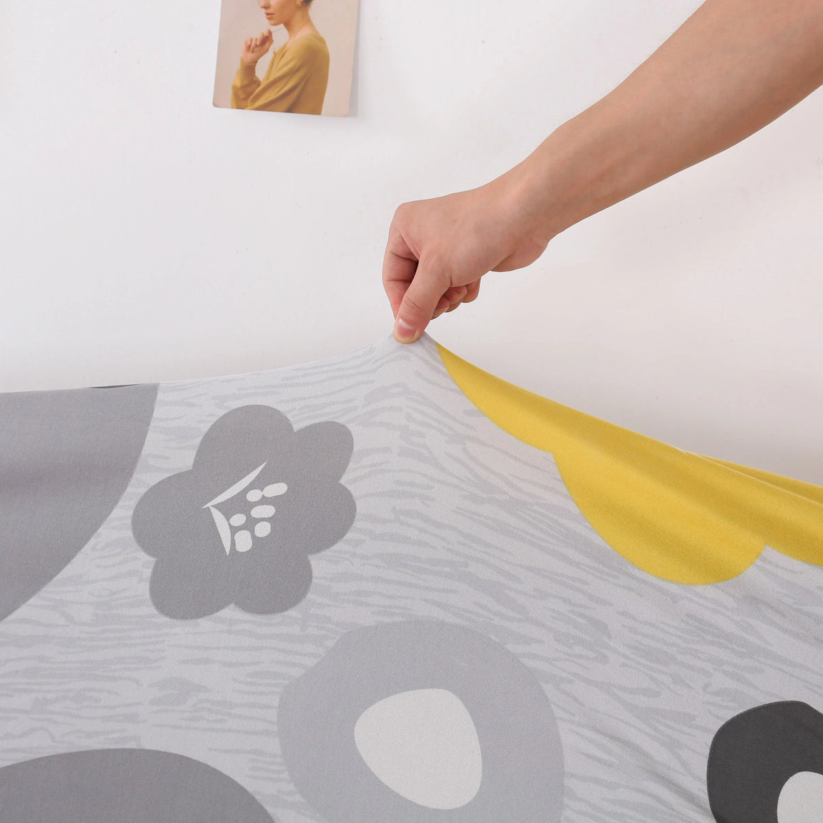 Schlafsofa-Bezug Flozure – bedruckt – Ansicht 4