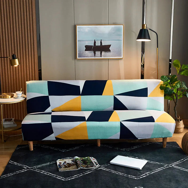 Schlafsofa-Bezug Greeniverse – bedruckt – Ansicht 1