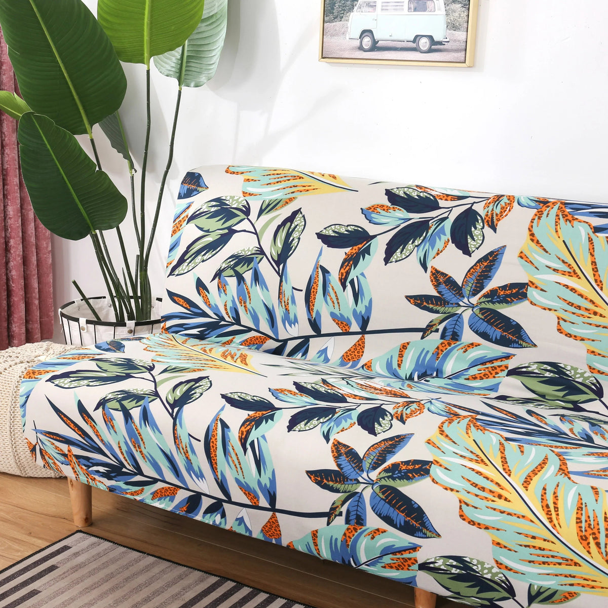 Schlafsofa-Bezug Olaves – bedruckt – Ansicht 2