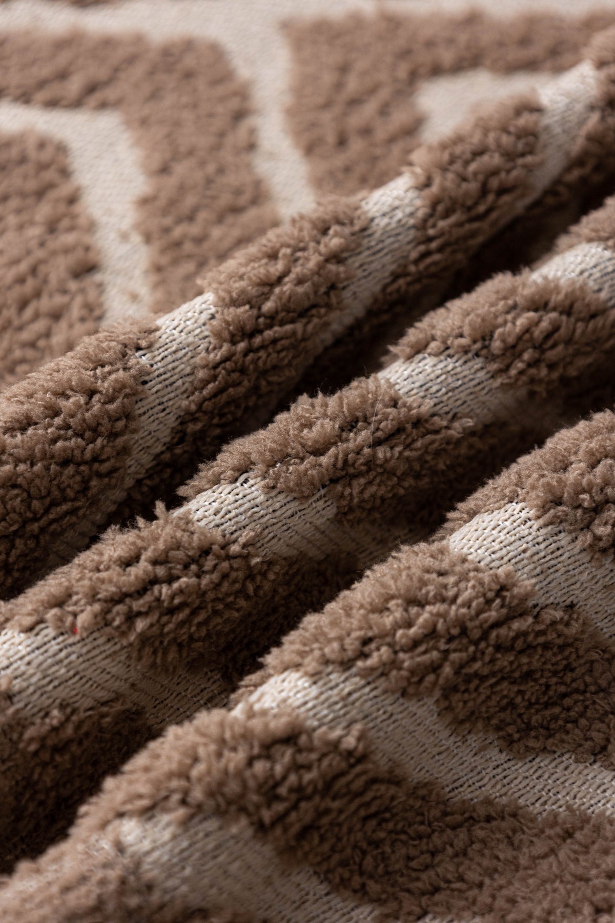 Sofaüberwurf Atlas Geo – Sandbeige – Ansicht 7