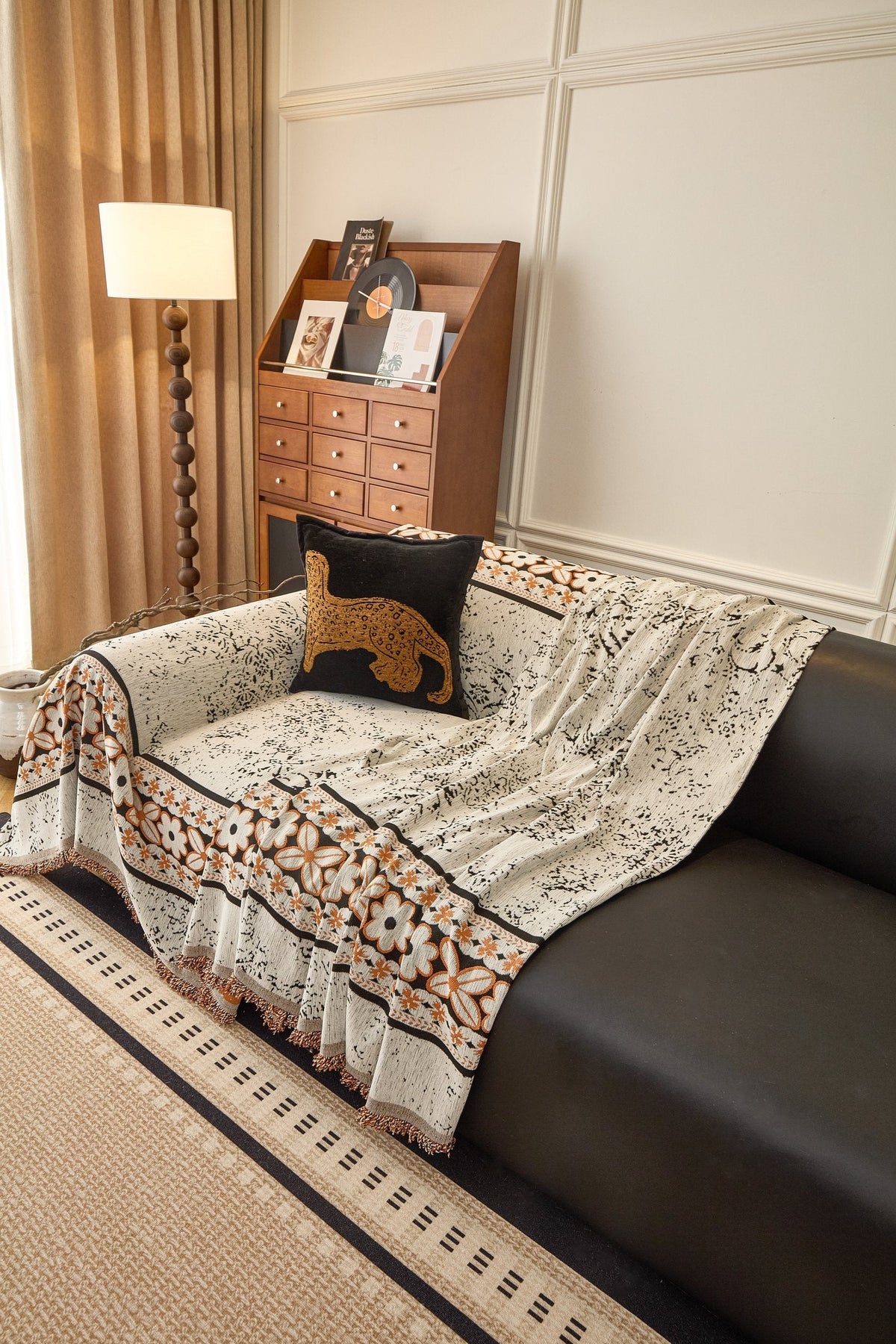 Sofaüberwurf Elaris – Cremeweiß – Ansicht 7