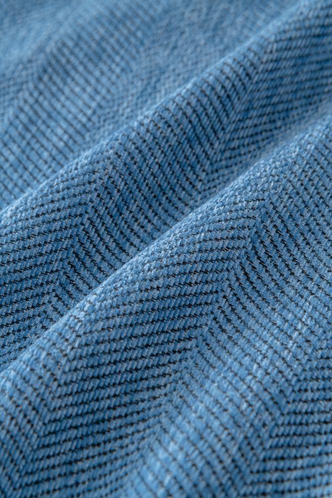 Sofaüberwurf Herpome – Jeansblau – Ansicht 3
