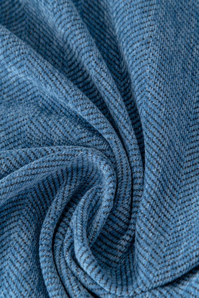 Sofaüberwurf Herpome – Jeansblau – Ansicht 7