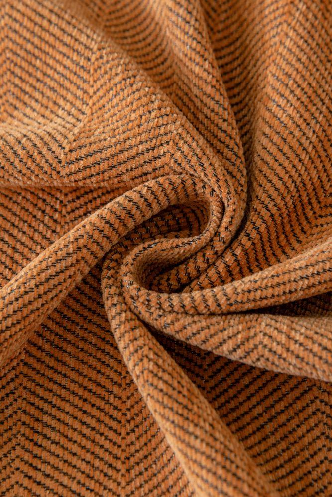 Sofaüberwurf Herpome – Terrakottaorange – Ansicht 3