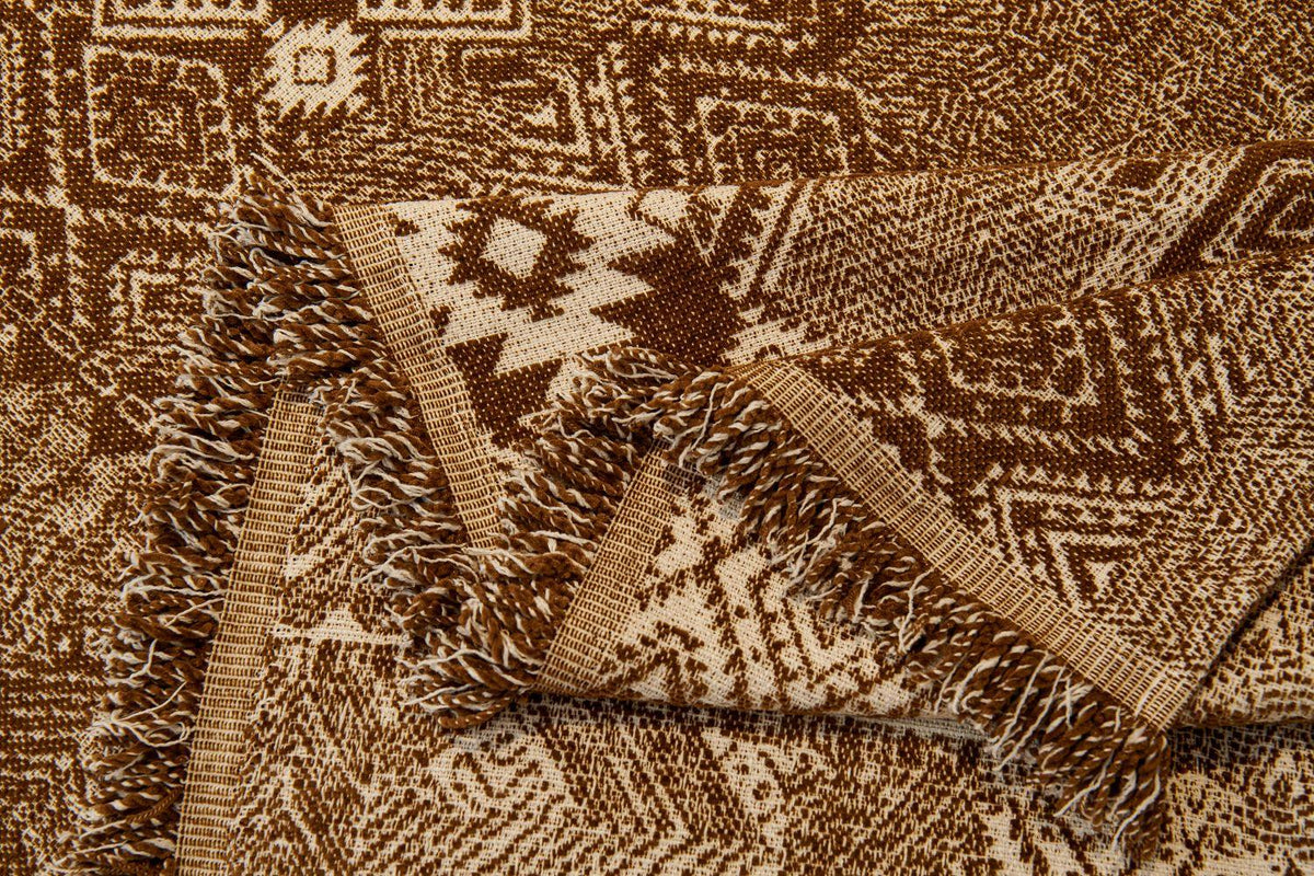 Sofaüberwurf Melareve – Kakaobraun – Ansicht 8