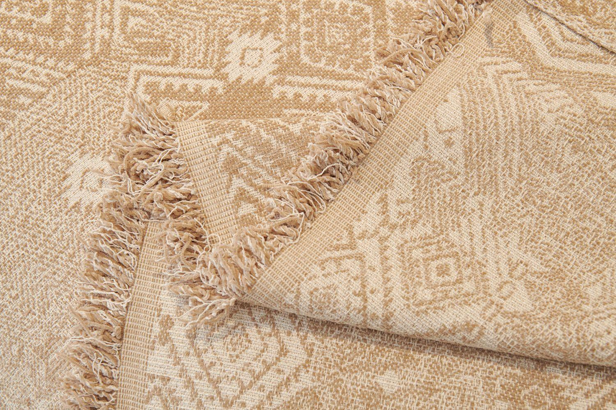 Sofaüberwurf Melareve – Hellbeige – Ansicht 8