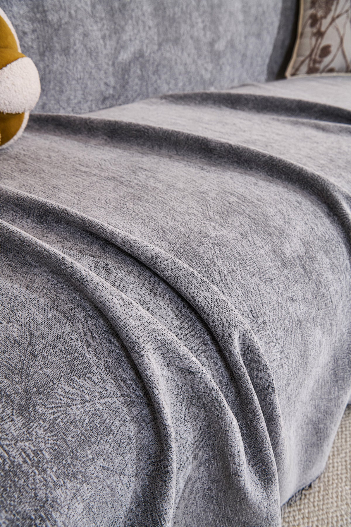 Sofaüberwurf Mistara – Grau – Ansicht 6