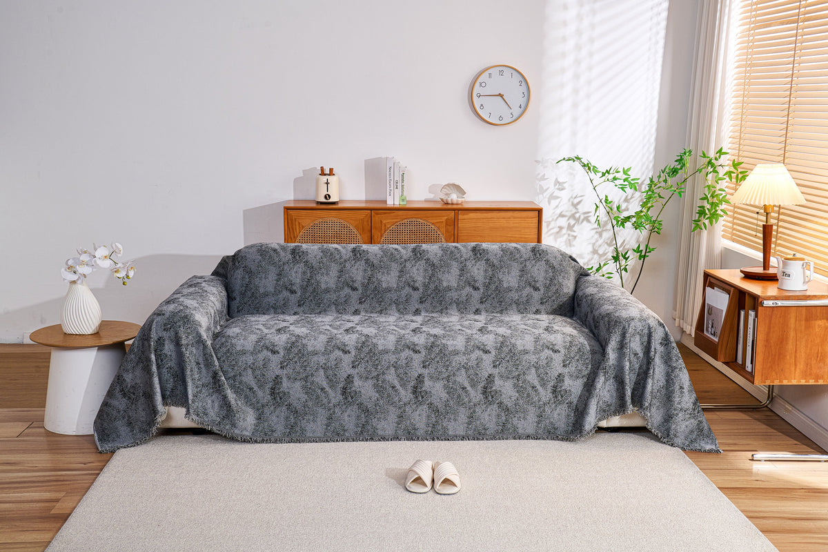 Sofaüberwurf Mistara – Grau – Ansicht 8