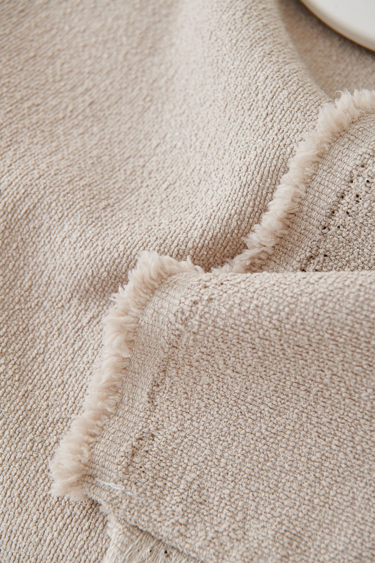 Sofaüberwurf Mousoon – Sandbeige – Ansicht 5