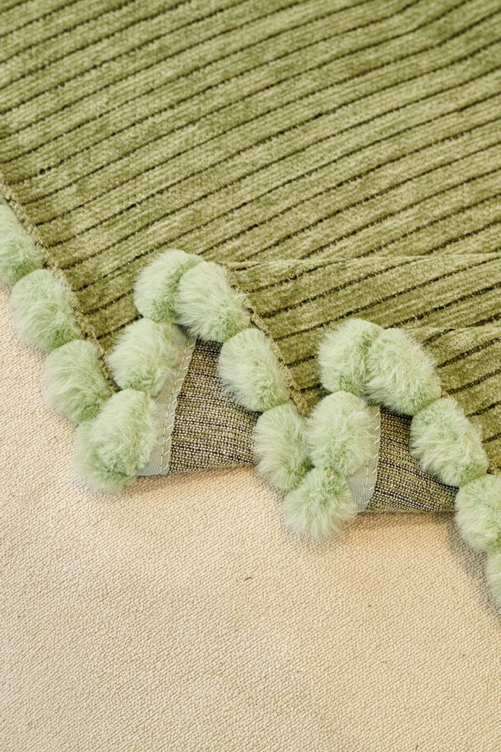 Sofaüberwurf Pomelle – Grün – Ansicht 4