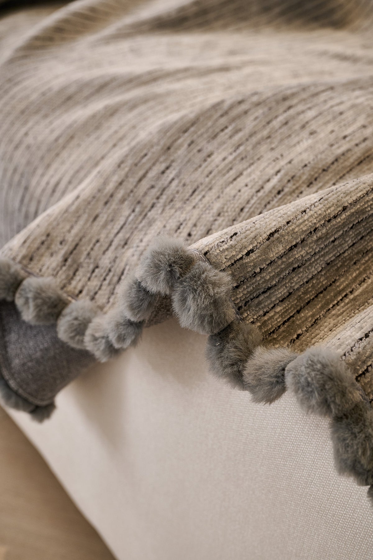 Sofaüberwurf Pomelle – Grau – Ansicht 5