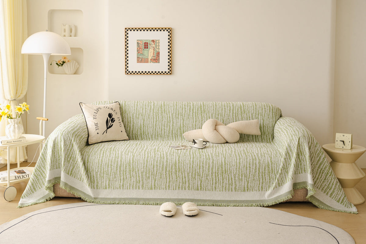 Sofaüberwurf Serena – Grün – Ansicht 6