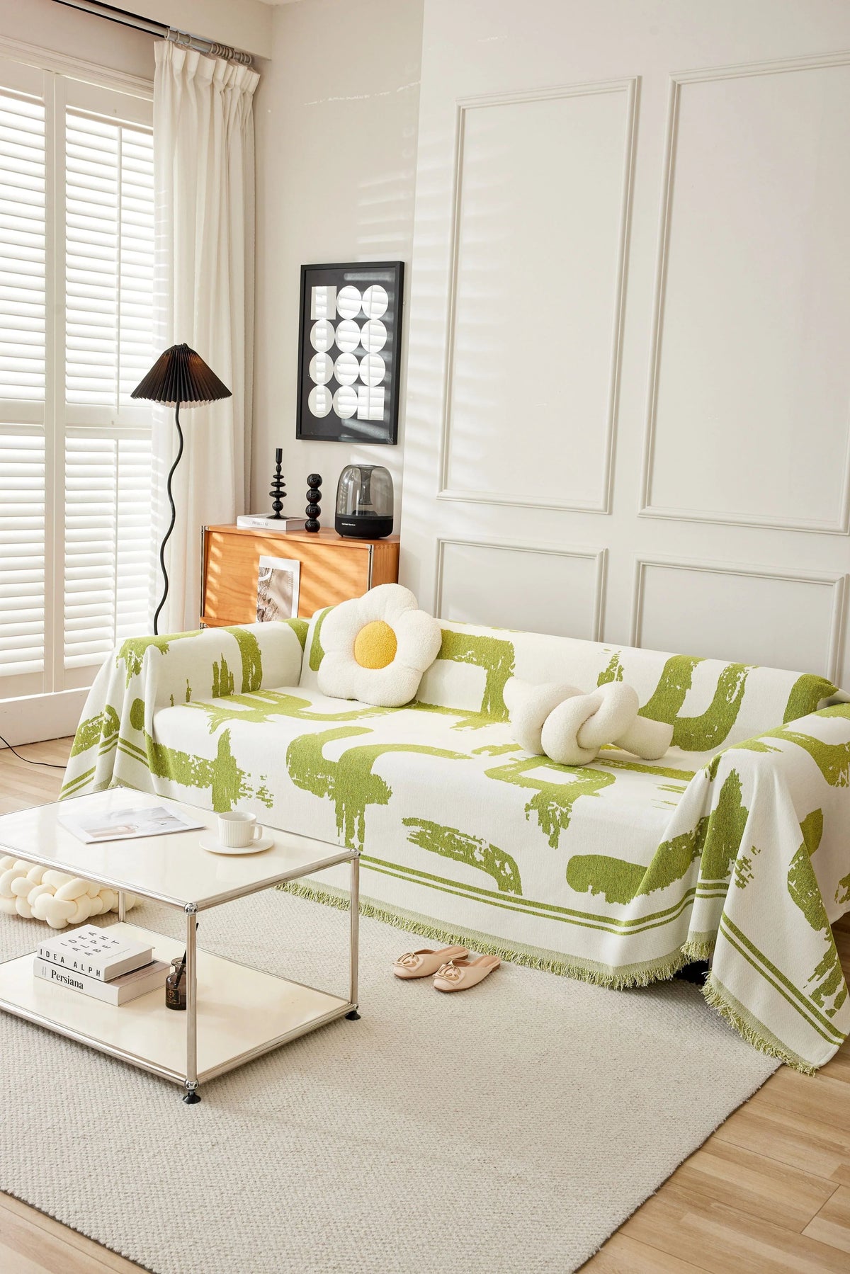 Sofaüberwurf Skymoore – Grün – Ansicht 2