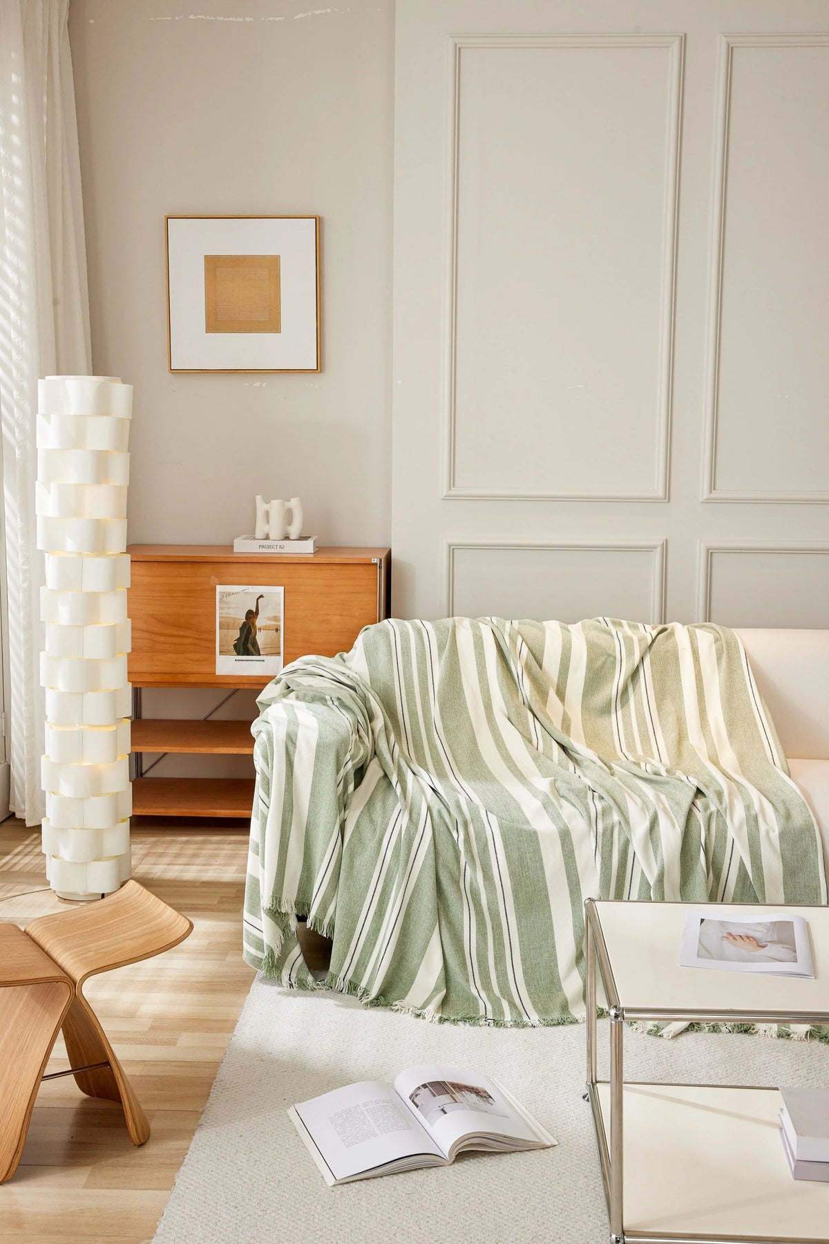 Sofaüberwurf Striniara – Grün – Ansicht 4