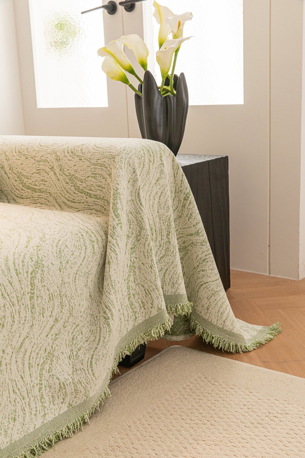 Sofaüberwurf Verano – Grün – Ansicht 5