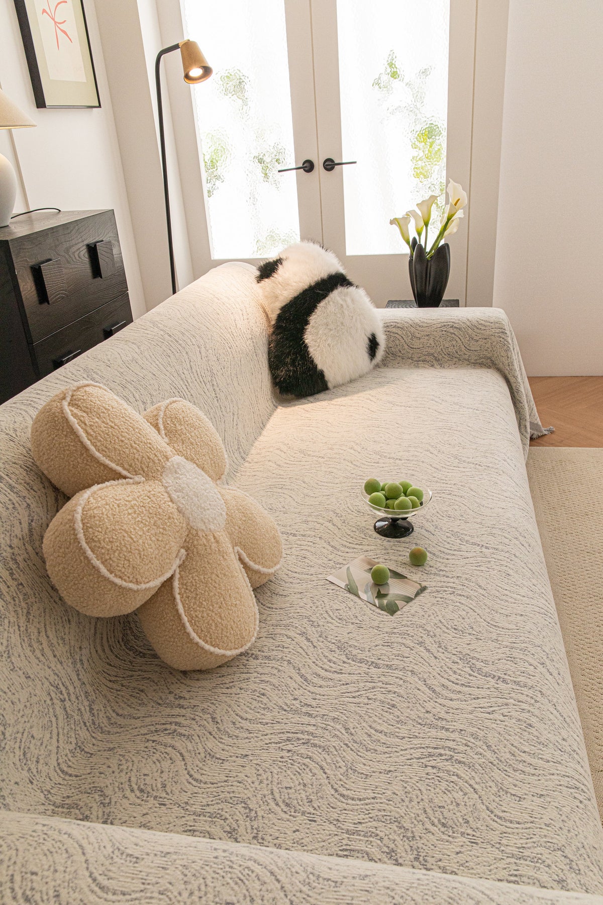 Sofaüberwurf Verano – Grau – Ansicht 1