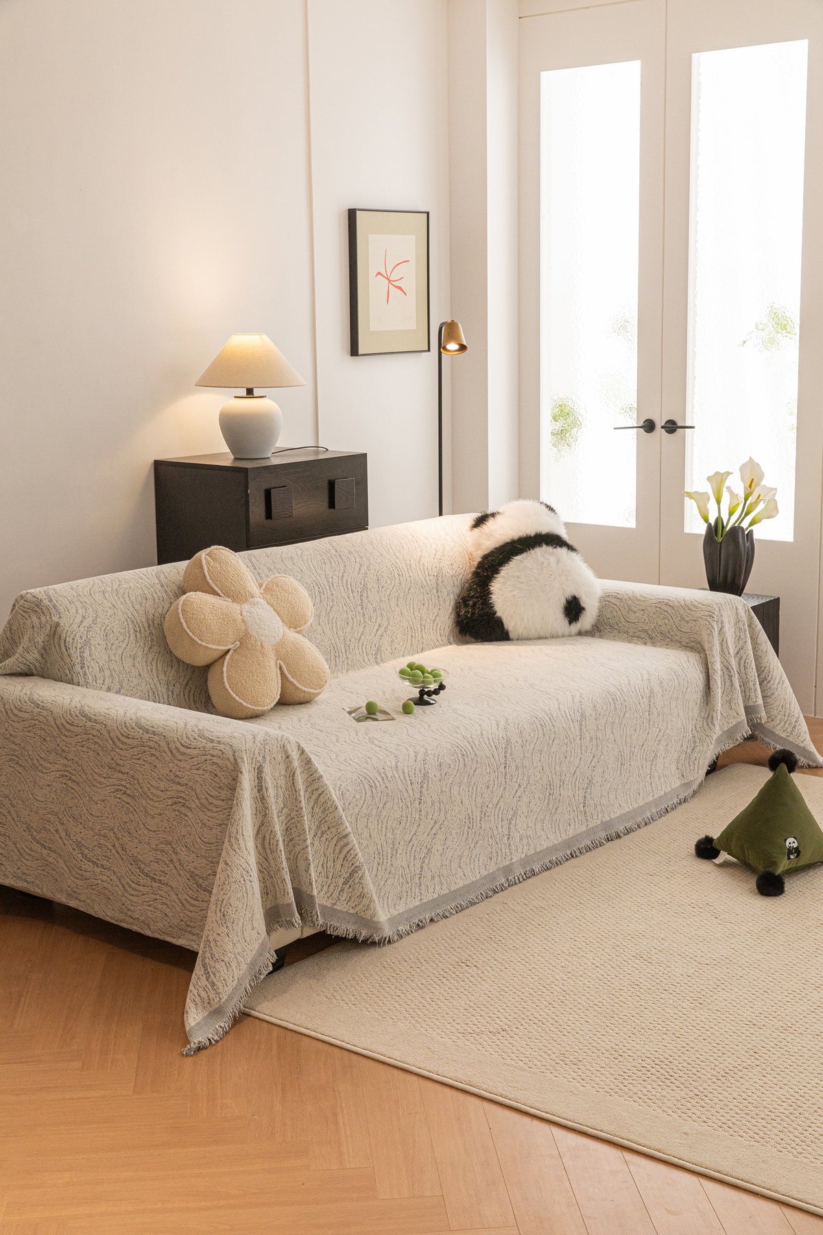 Sofaüberwurf Verano – Grau – Ansicht 2