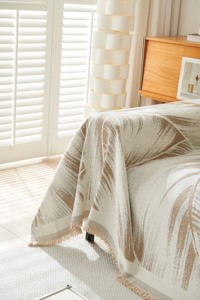 Sofaüberwurf Yeluxe – Beige – Ansicht 4