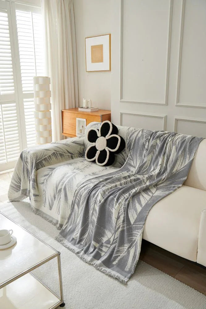 Sofaüberwurf Yeluxe – Grau – Ansicht 7