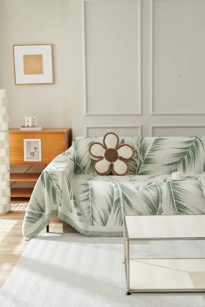 Sofaüberwurf Yeluxe – Salbeigrün – Ansicht 4