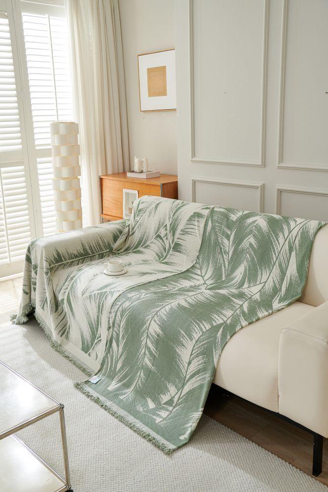 Sofaüberwurf Yeluxe – Salbeigrün – Ansicht 6