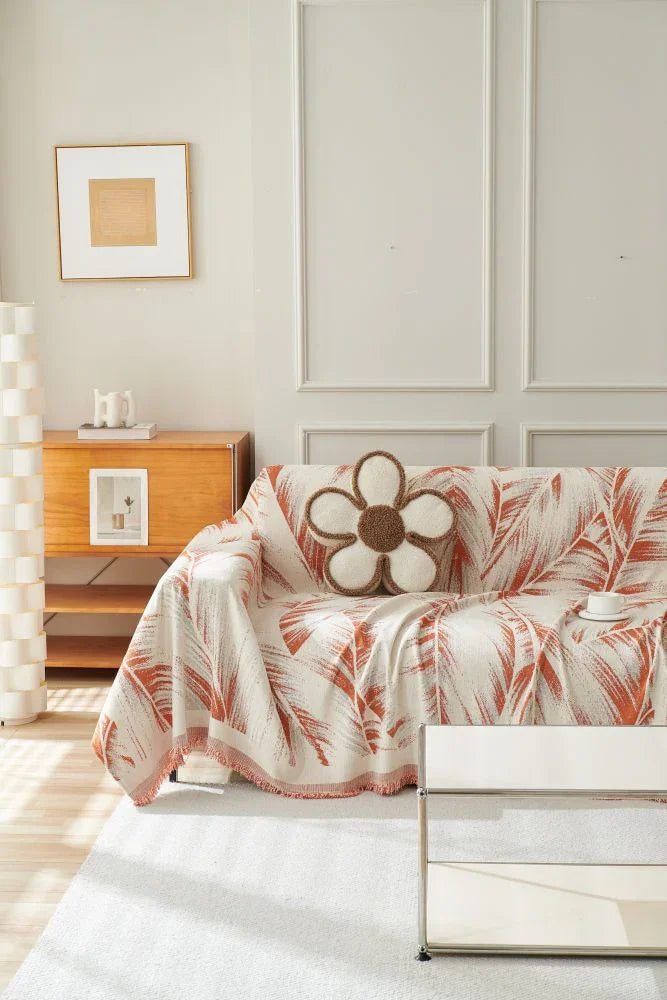 Sofaüberwurf Yeluxe – Terrakotta – Ansicht 5